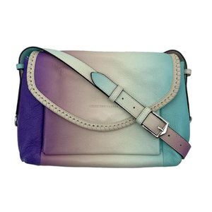 Aimee Kestenberg Ombre "All For Love" Crossbody Bag Purse NEW Purple White Teal